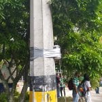 Estudiantes de la UdeA rechazan actos vandálicos de encapuchados