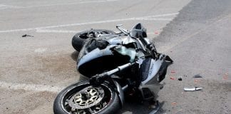 Accidente moto