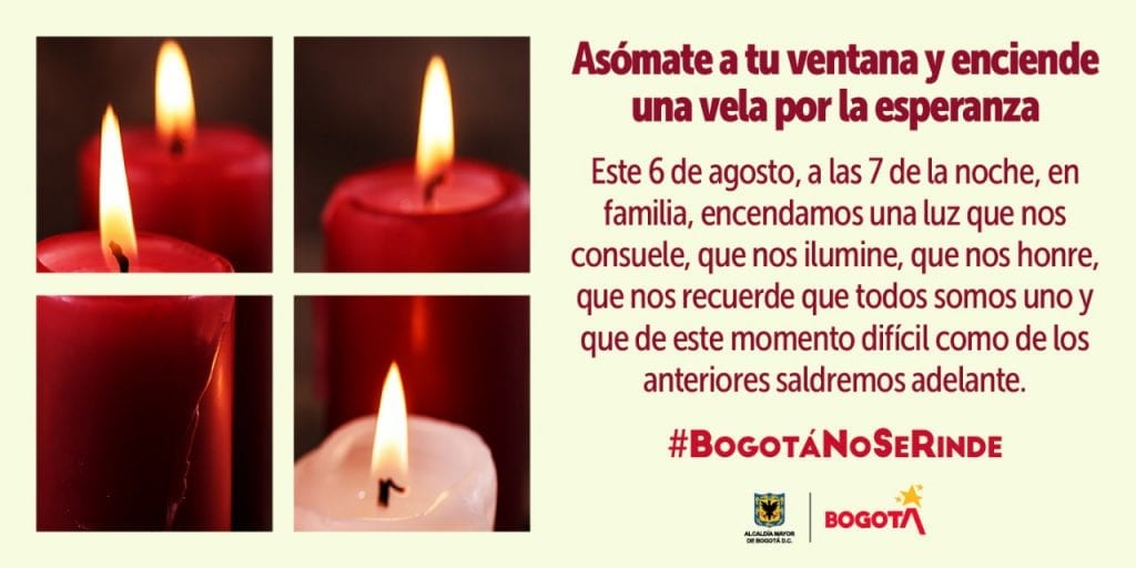 Bogotá rendirá homenaje a fallecidos por Covid-19