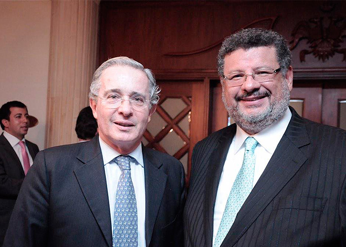 Álvaro Uribe y Jaime Granados