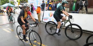 En Sesquilé se realizó la ruta de ciclismo de la Copa Gobernación 2022